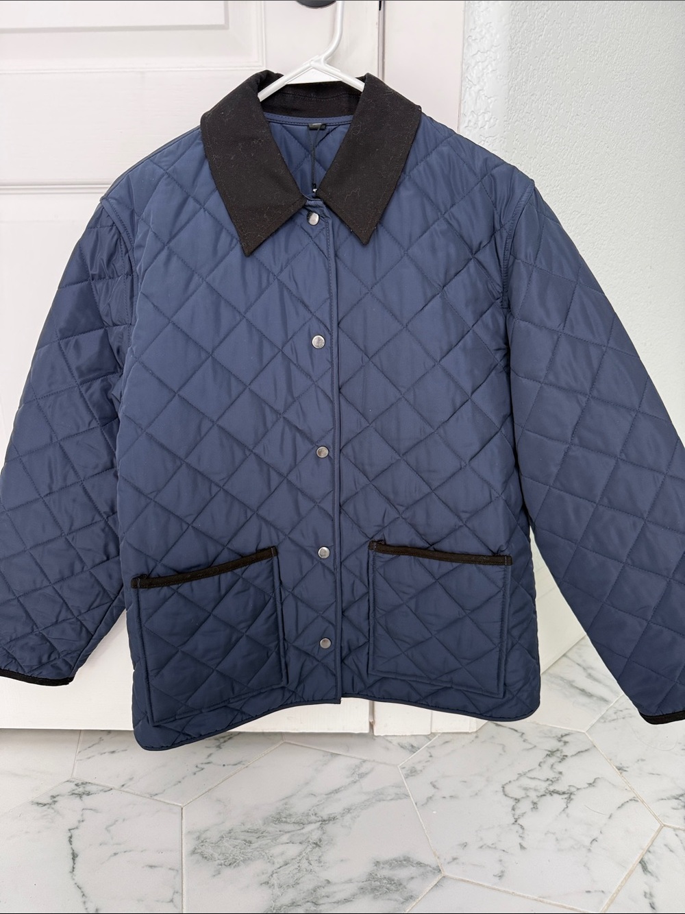 Zara Quilted Barn Jacket NWOT